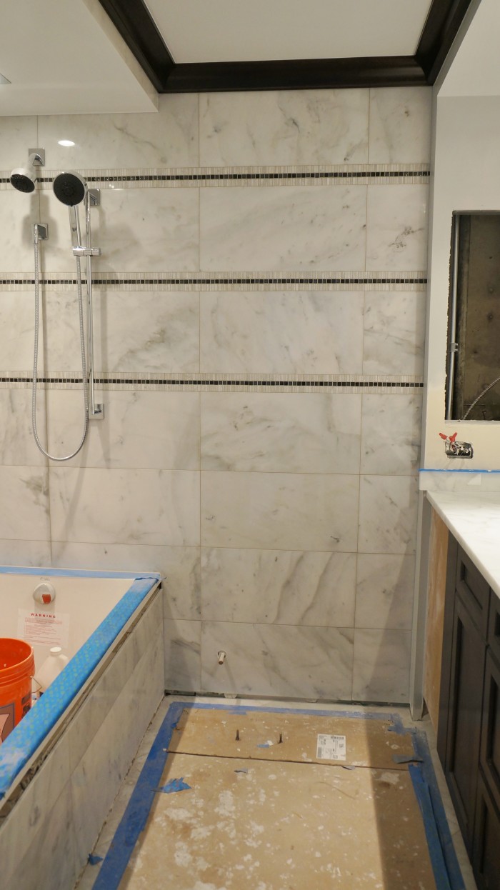 master bathroom renovation