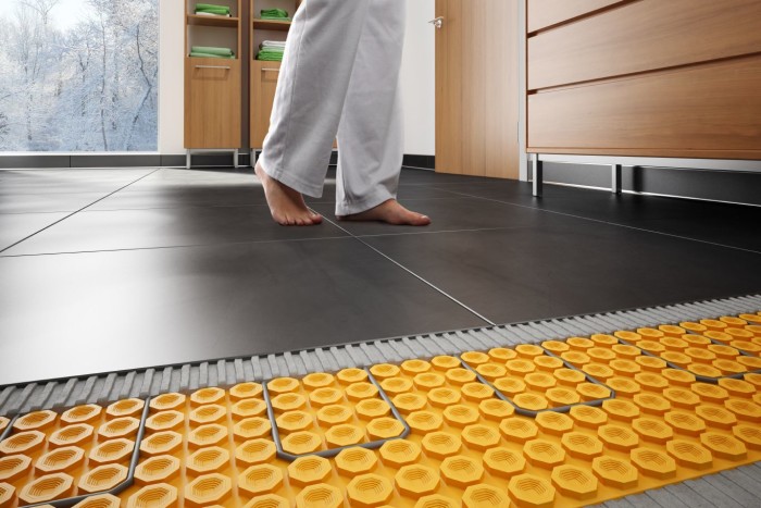 floor heating schluter