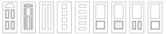 entry door styles